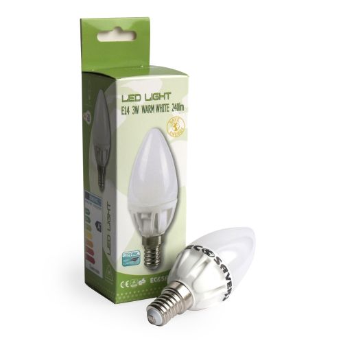 Pear-shaped LED lamp in box - Image 1